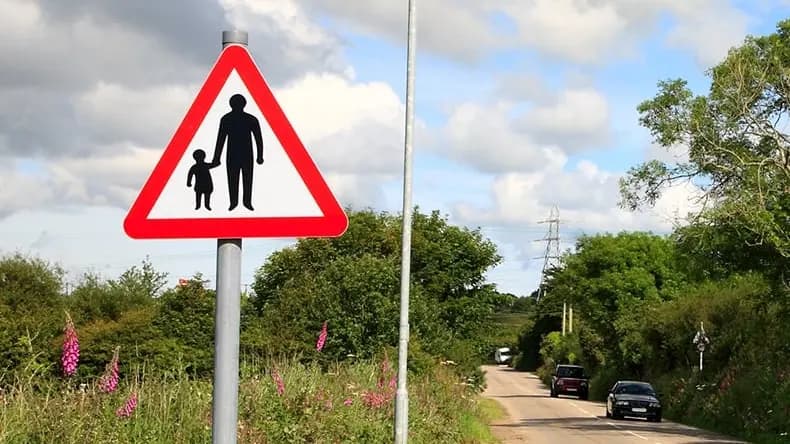 Rural Road Sign Photographs